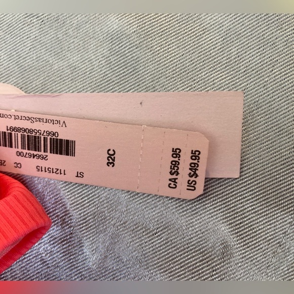 Victoria's Secret Pink Island bikini bra size 32C - Picture 9 of 10